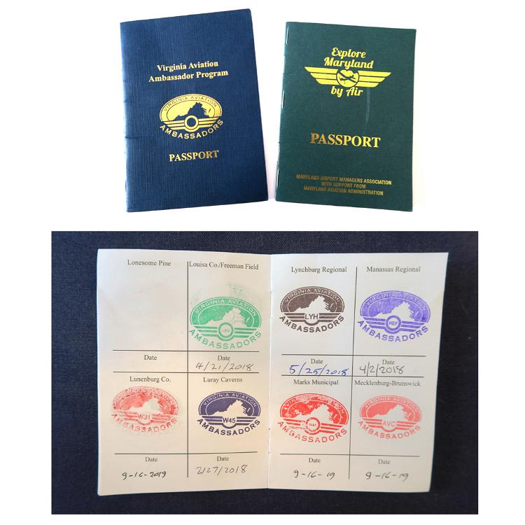 ambassador passports and stamps