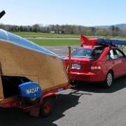 Trike in trailer